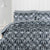 Granda Black Quilt Cover Set by Accessorize