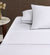 Hotel White/Black Deluxe Cotton Piped Sheet Set by Accessorize