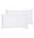 Hotel White Deluxe Cotton Pair of King Pillowcases by Accessorize