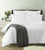 Hotel White Tailored Deluxe Cotton Quilt Cover Set by Accessorize