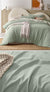 Hugo Sage Quilt Cover Set by Accessorize