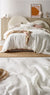 Hugo White Quilt Cover Set by Accessorize
