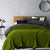 Laconia Moss Green Woollen Blanket by Accessorize