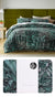 Leopard Palm Green Quilt Cover Set by Accessorize