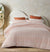 Luca Blush Quilt Cover Set by Accessorize