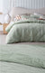 Malvern Sage Quilt Cover Set by Accessorize