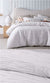 Malvern White Quilt Cover Set by Accessorize