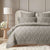 Bamboo Cotton 400TC Natural Coverlet Set by Accessorize