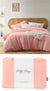 Peach French Linen Quilt Cover Set by Accessorize