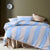 Regency Blue Bold Stripe Quilt Cover Set by Accessorize