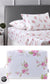 Rose Pink Flannelette Sheets by Accessorize