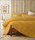 San Sovci Ochre Quilt Cover Set by Accessorize