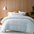 Seersucker Ice Blue Quilt Cover Set by Accessorize