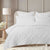 Bamboo Cotton 400TC White Coverlet Set by Accessorize