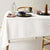 Fringe White Table Linen by Accessorize