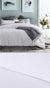 White Waffle Polyester Quilt Cover Set by Accessorize