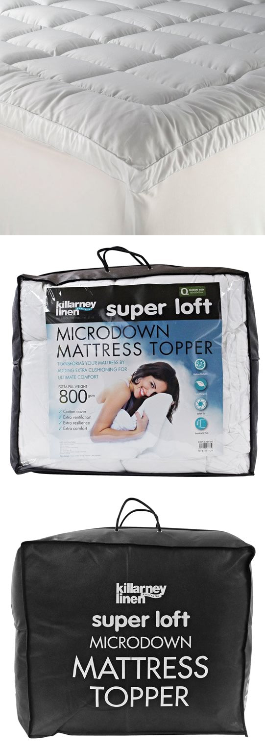 Mattress Toppers 800gsm by Odyssey Living Cottonbox Pty Ltd