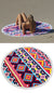 Round Ibiza Beach Towel by Odyssey Living