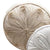 Daisy Ivory Round Cushion by Angads