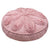 Daisy Pink Round Cushion by Angads