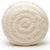 Gathered Net Lace Round Cushion by Angads