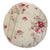 Pink Embroidered Floral Round Cushion by Angads