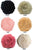 Rose Flower Round Cushions by Angads