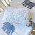 Shaggy White Breakfast Cushion by Angads
