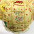 Yellow Embroidered Round Cushion by Angads