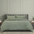Adeline Sage Jacquard Quilt Cover Set by Ardor