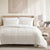 Avalon Cream Faux Fur Sherpa Comforter Set by Ardor