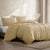 Boardwalk Yellow Quilt Cover Set by Ardor