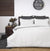 Box Quilted White Bed Linen by Ardor