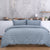 Carter Mineral Blue Quilt Cover Set by Ardor