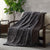 Cole Ash Faux Fur Throw by Ardor