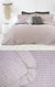 Flinders Mauve Washed Cotton Coverlet Set by Ardor