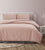 Lottie Embossed Blush Quilt Cover Set by Ardor