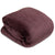 Lucia Aubergine Blanket And Throws by Ardor