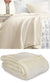Lucia Ivory Blanket by Ardor