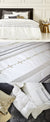 Peyton Cream Quilt Cover Set by Ardor