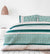 Spindle Embossed Velvet Panel Quilt Cover Set by Ardor