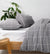 Acton Grey Flannelette by Bambury