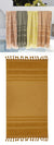 Aurora Mustard Towels by Bambury