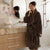 Channel Chocolate Robe by Bambury