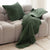 Channel Juniper Cushion And Throw by Bambury