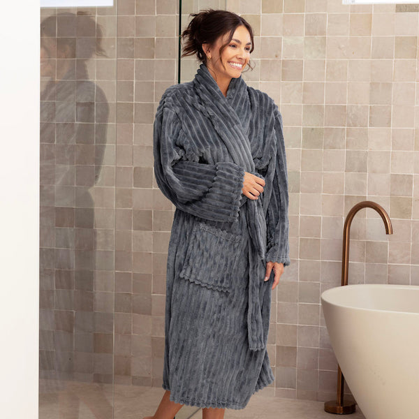 Channel Steel Robe by Bambury – Cottonbox Pty Ltd