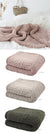 Chunky Knit Throws by Bambury