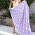 Hilo Daisy Lilac Beach And Pool Accessories by Bambury