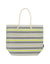 Grey Yellow Stripe Beach Tote Bag by Bambury