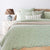 Huxley Sage Jacquard Quilt Cover Set by Bambury